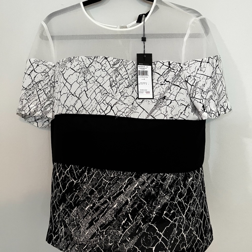 BCBG MAXAZRIA-BLACK TOP